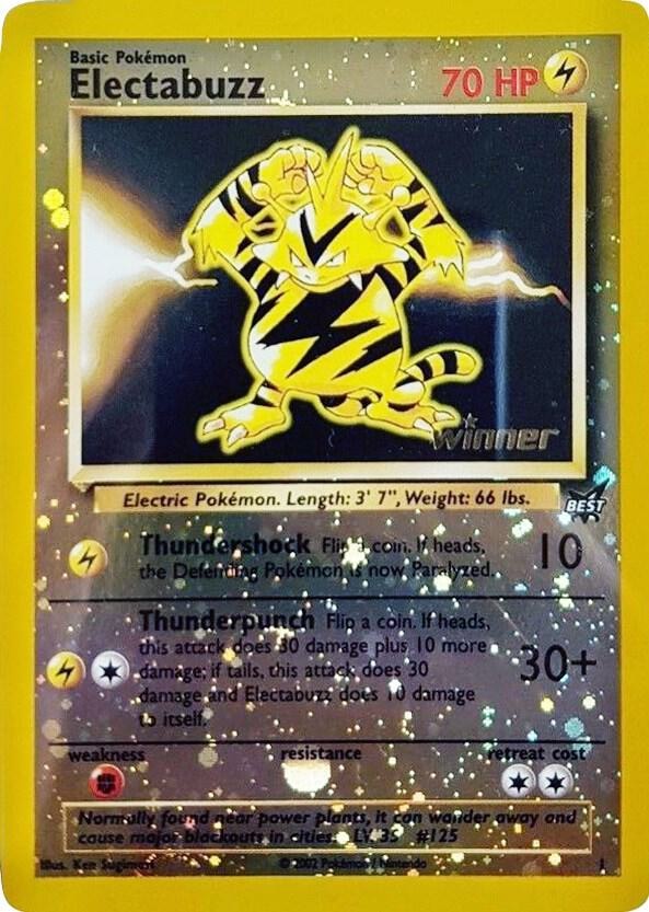 Electabuzz 1 Winner