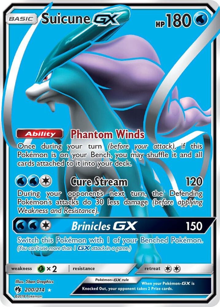 Suicune GX Full Art