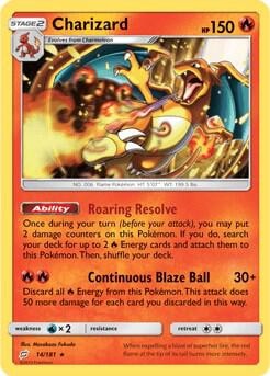Charizard 14 181 SM Team Up