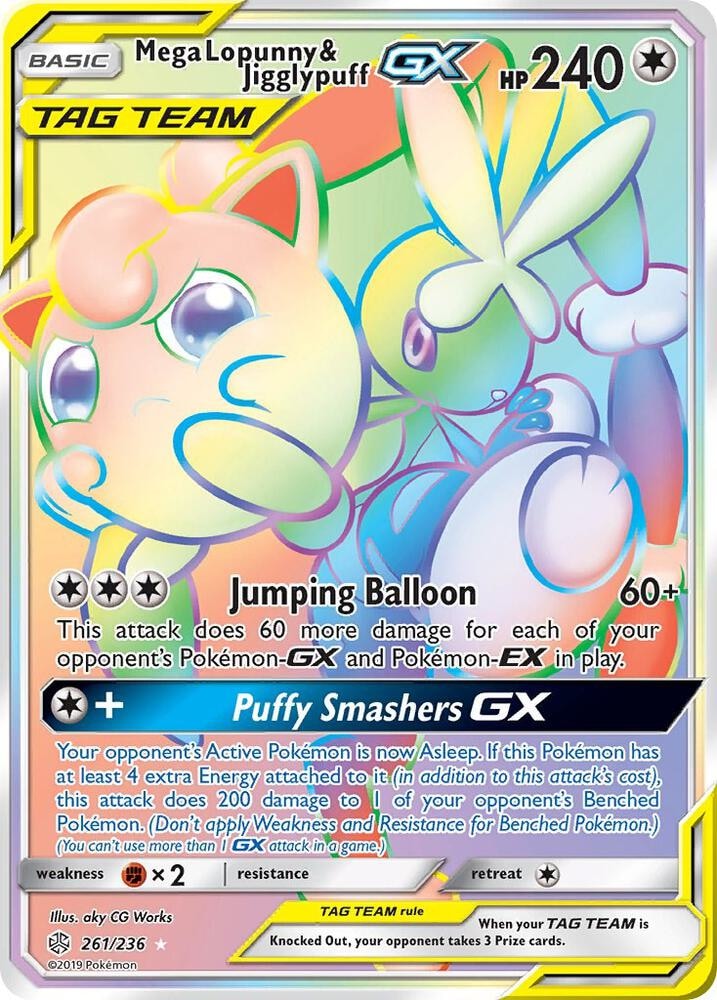 Mega Lopunny & Jigglypuff GX Secret