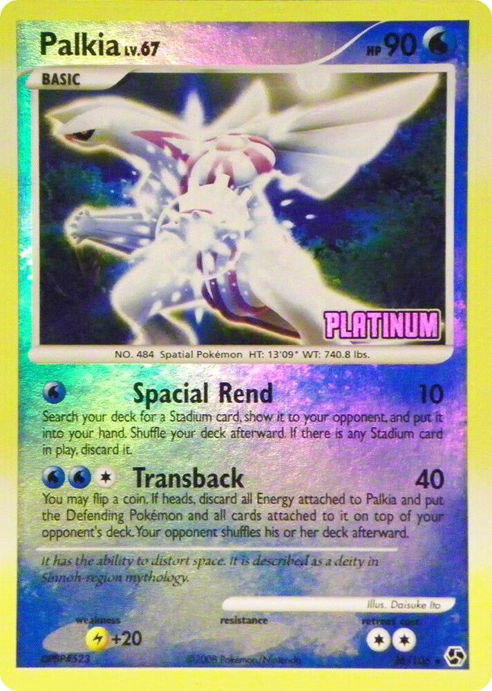 Palkia 26 106 Platinum