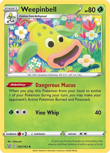 Weepinbell