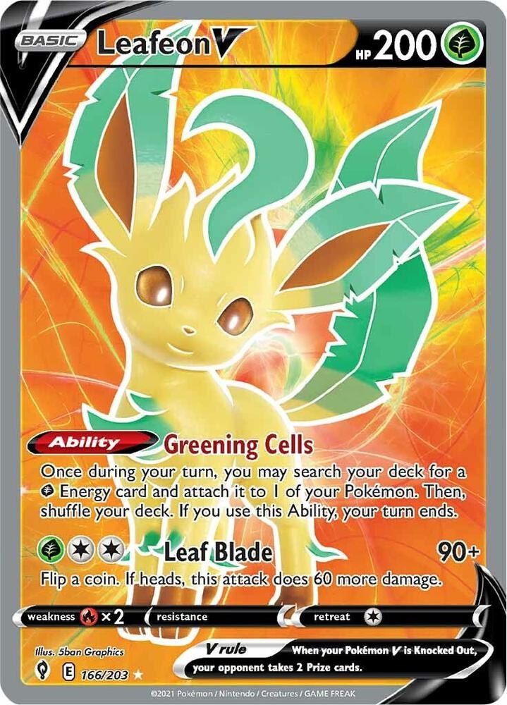 Leafeon V Full Art
