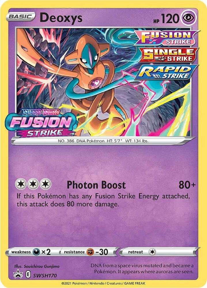 Deoxys SWSH170 Prerelease
