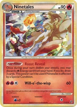 Ninetales 7 123 Cracked Ice