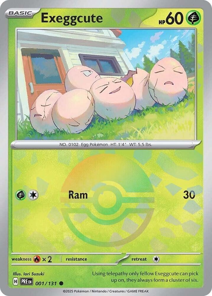 Exeggcute Poke Ball Pattern