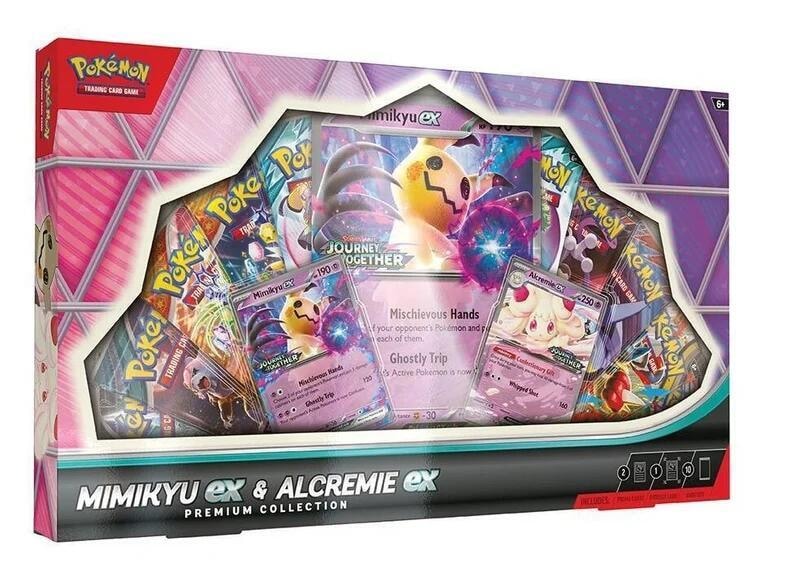 Mimikyu ex and Alcremie ex Premium Collection