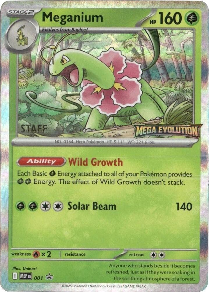 Meganium 001 Staff