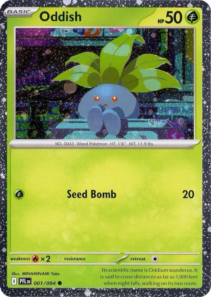 Oddish Cosmos Holo