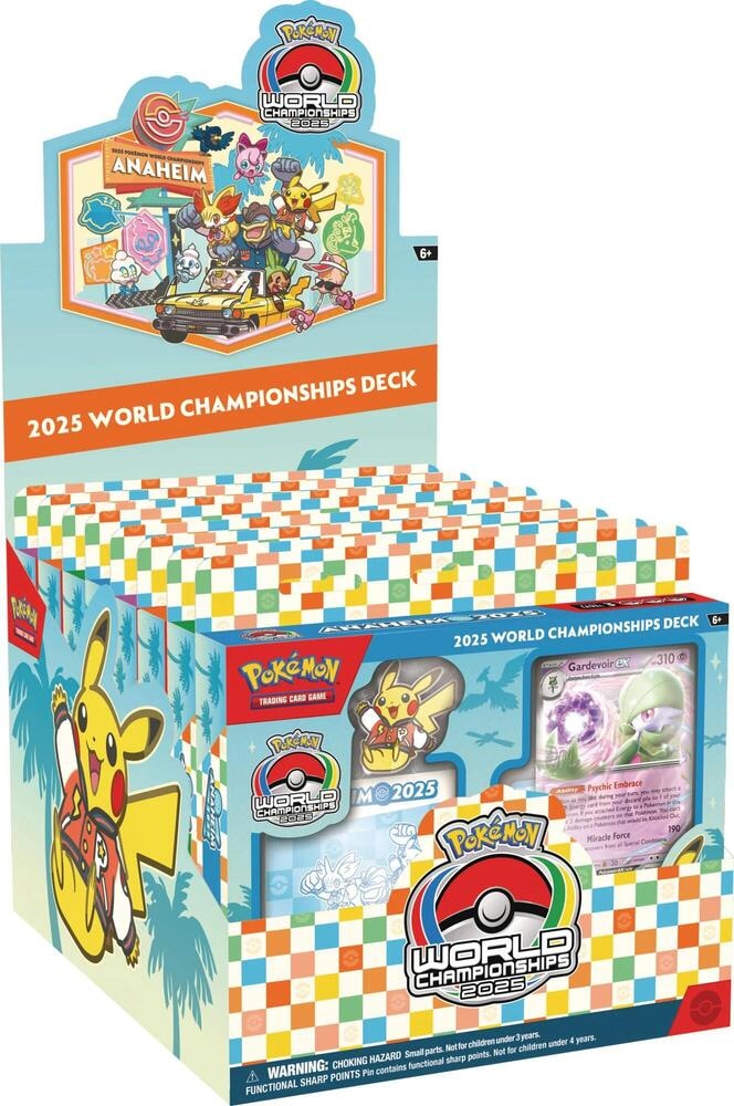 2025 World Championship Deck Display