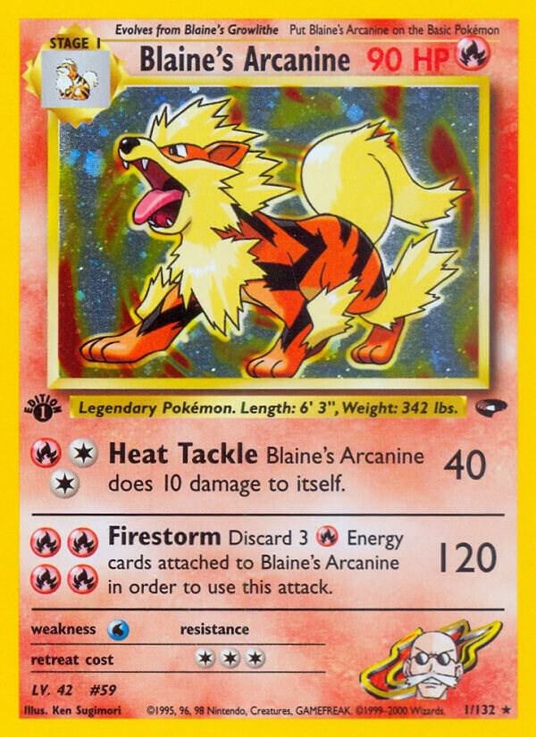 Blaines Arcanine