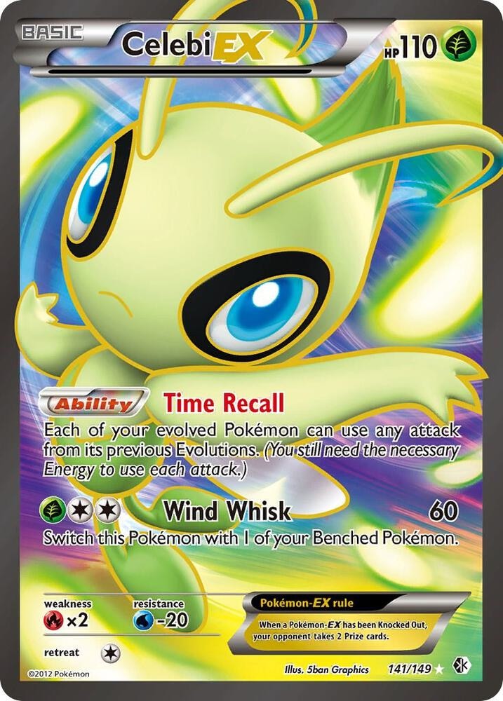 Celebi EX 141 Full Art