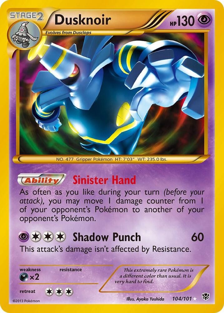 Dusknoir 104 Secret Rare