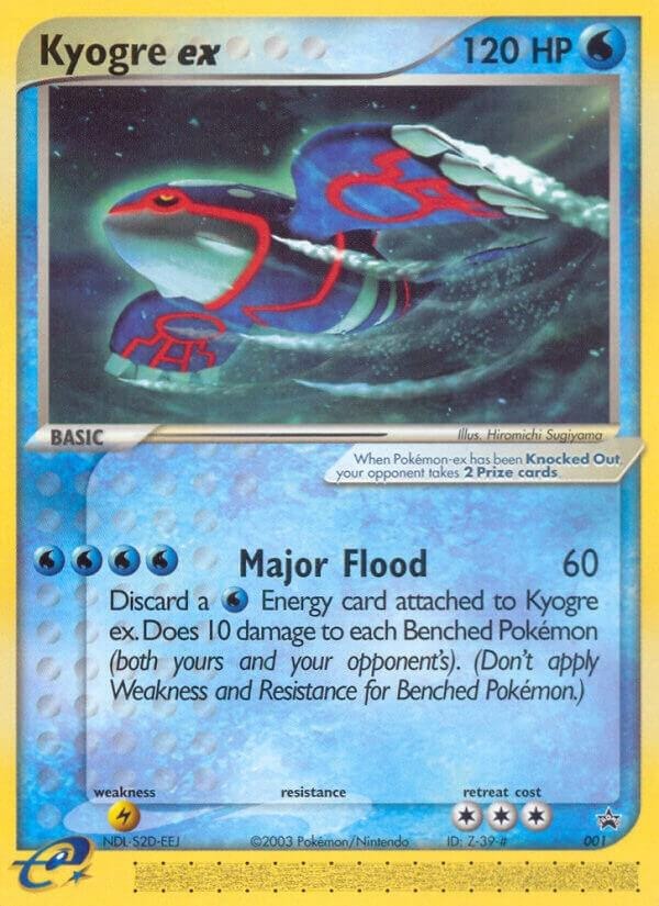 Kyogre ex 001 Nintendo Power Magazine