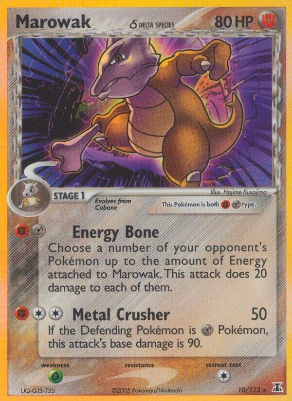 Marowak Delta Species