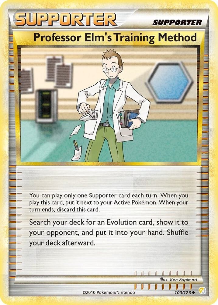 Professor Elms Training Method
