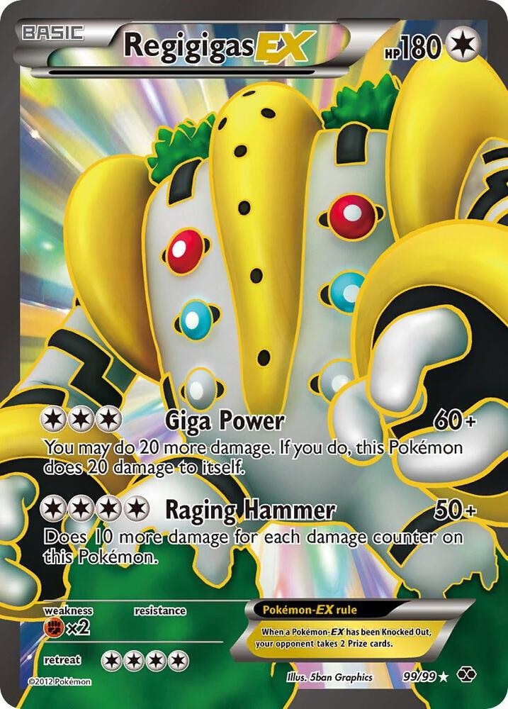 Regigigas EX 99 Full Art