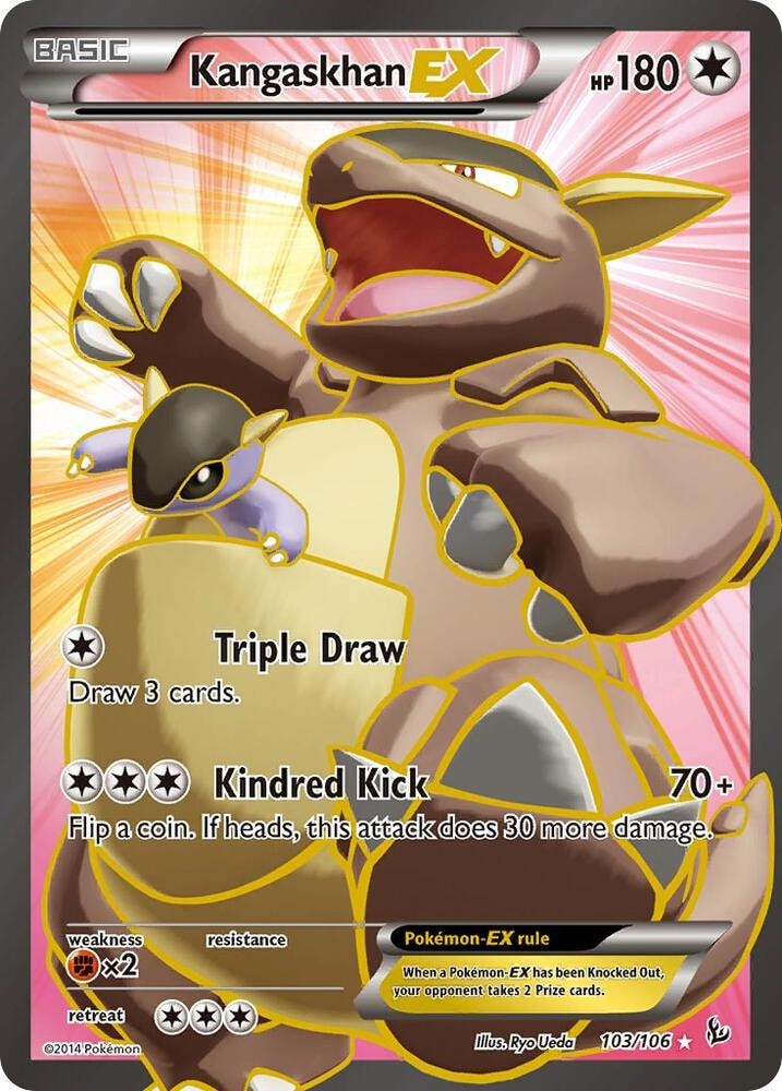Kangaskhan EX 103 Full Art