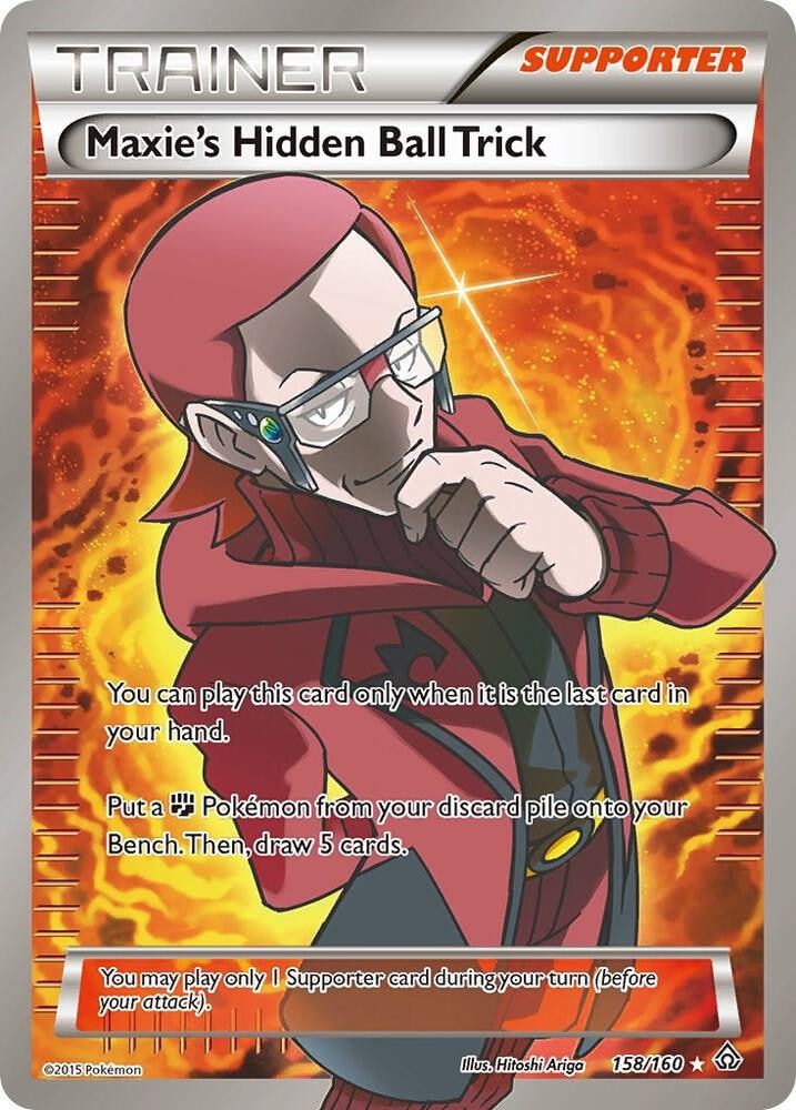 Maxies Hidden Ball Trick 158 Full Art
