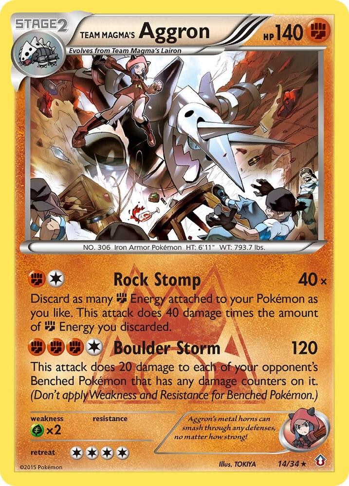 Team Magmas Aggron