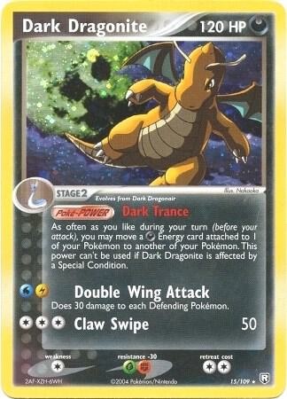 Dark Dragonite 15 109 EX Team Rocket Returns