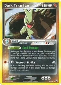 Dark Tyranitar 20 109 EX Team Rocket Returns