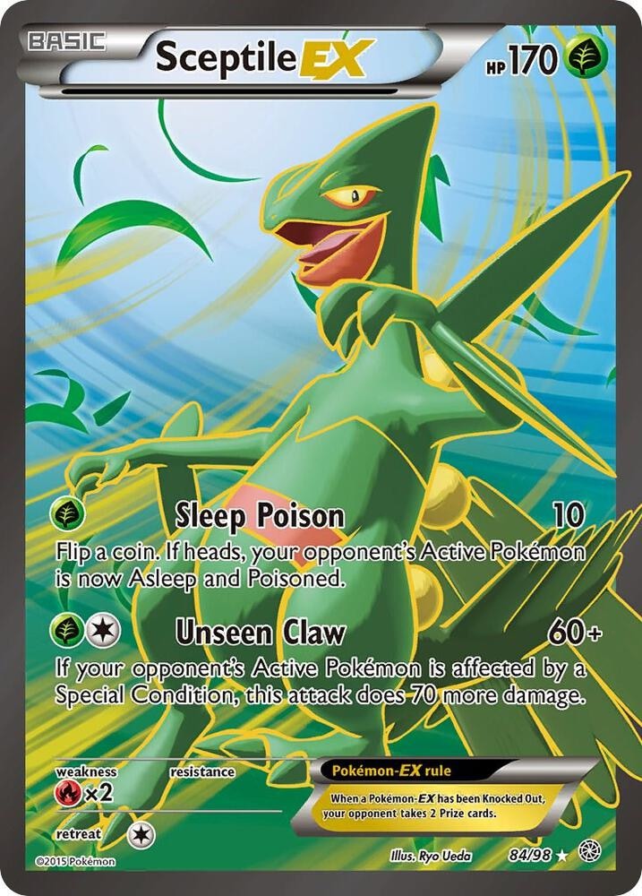 Sceptile EX 84 Full Art