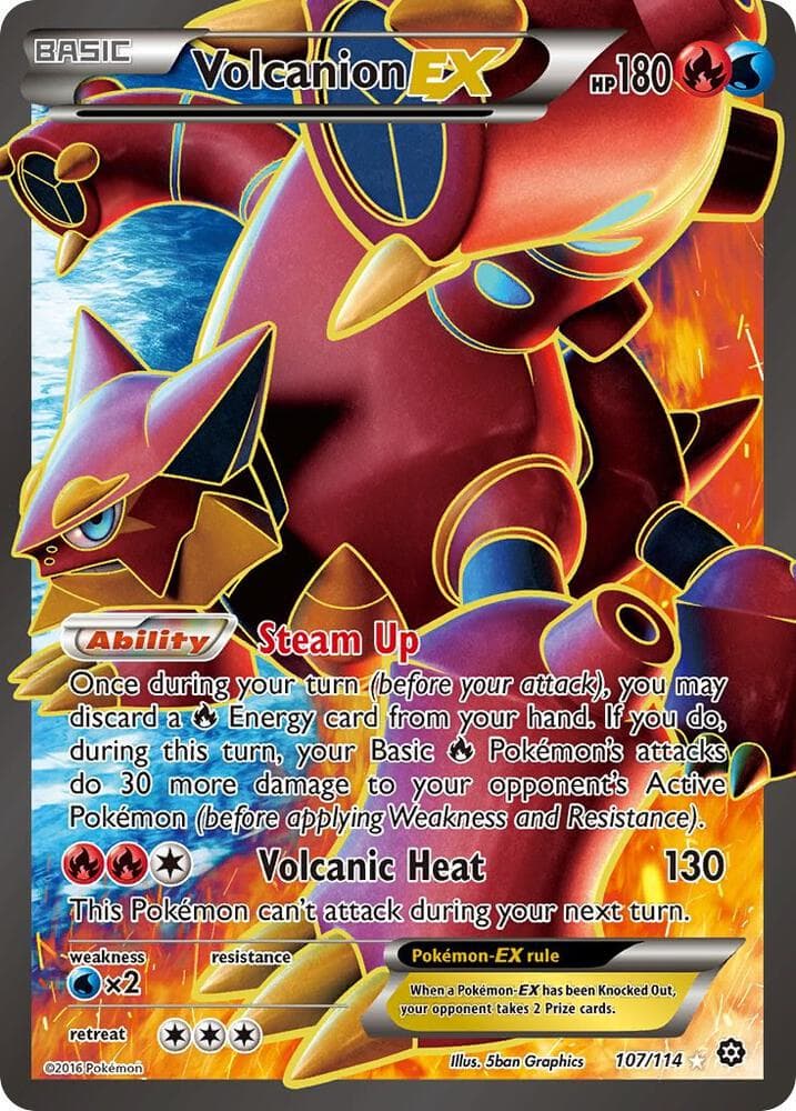 Volcanion EX Full Art