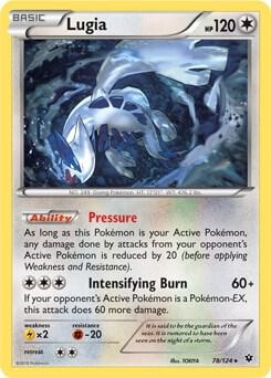 Lugia 78 124 XY Fates Collide