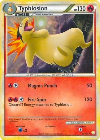 Typhlosion 32 123 Cosmos Holo