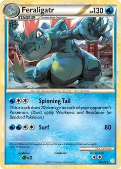 Feraligatr 20 123 Cosmos Holo