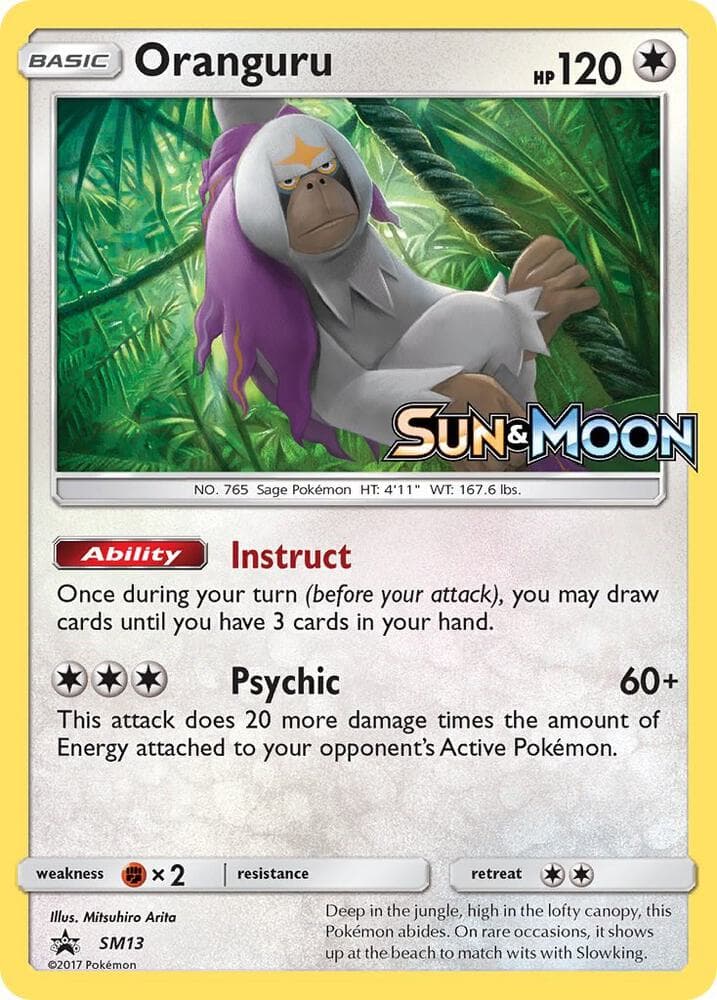 Oranguru SM13 Prerelease