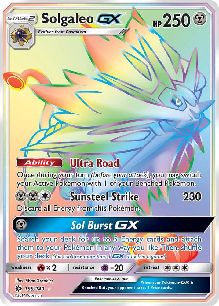 Solgaleo GX Secret