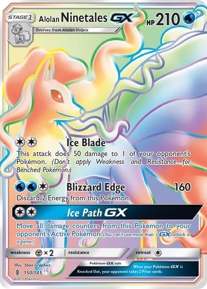 Alolan Ninetales GX Secret