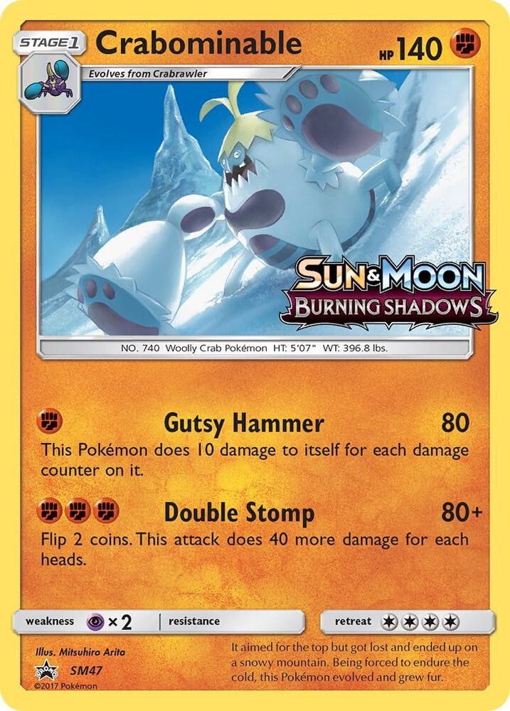 Crabominable SM47 Prerelease