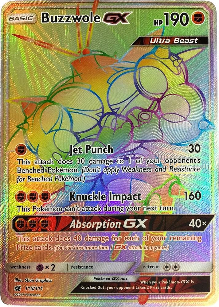 Buzzwole GX Secret