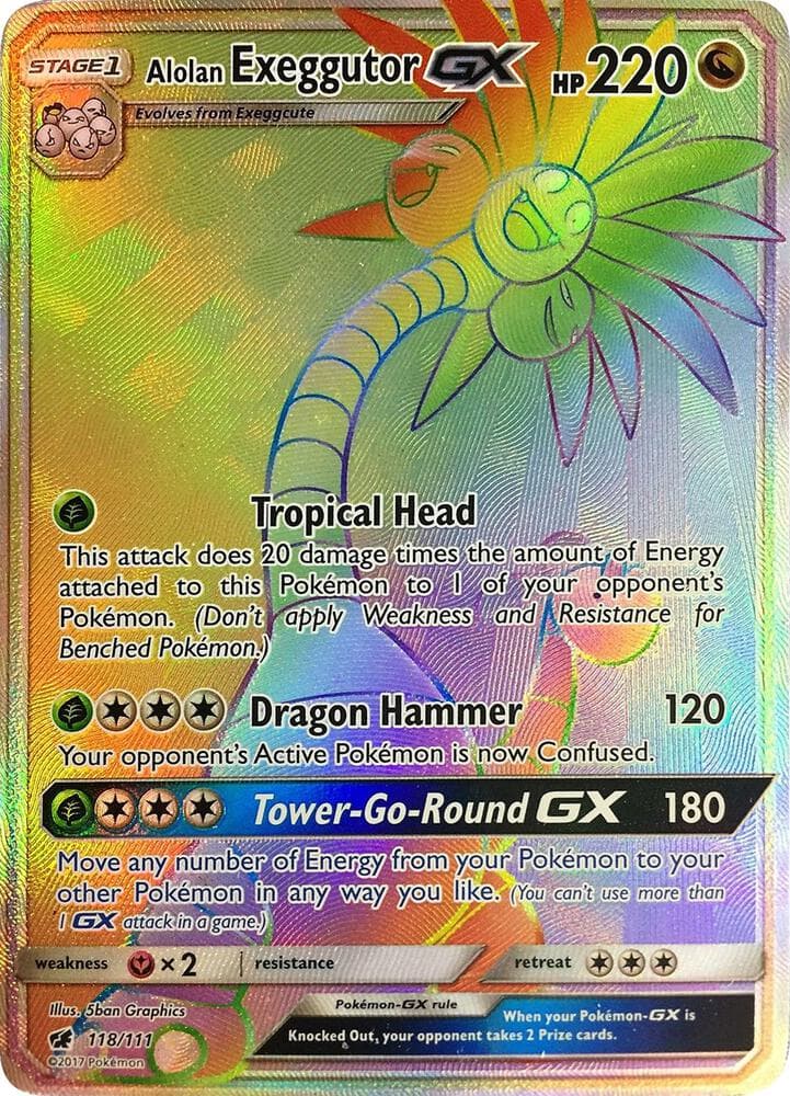 Alolan Exeggutor GX Secret