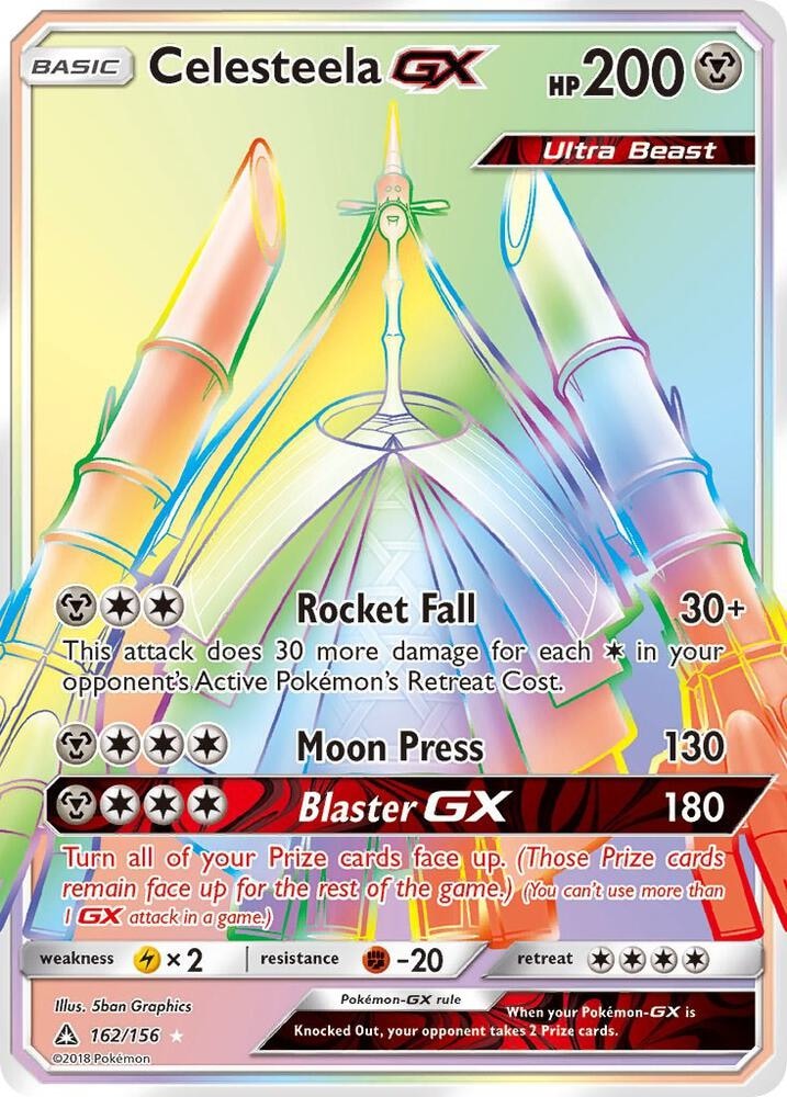 Celesteela GX Secret Rare
