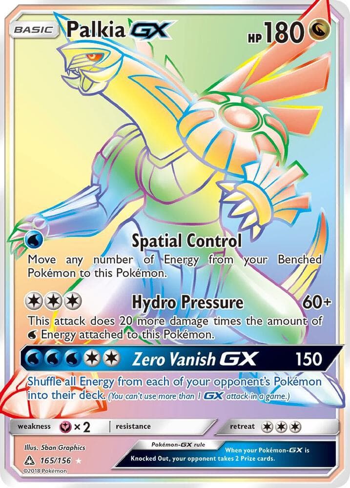 Palkia GX Secret Rare