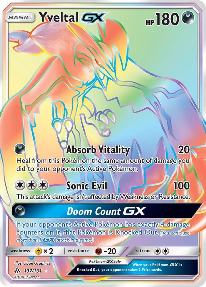 Yveltal GX Secret