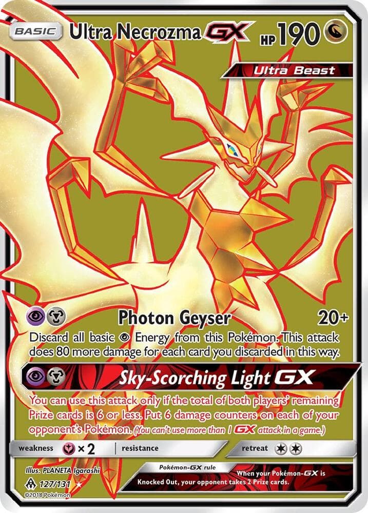 Ultra Necrozma GX Full Art