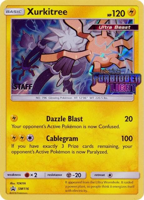 Xurkitree SM116 Prerelease Staff