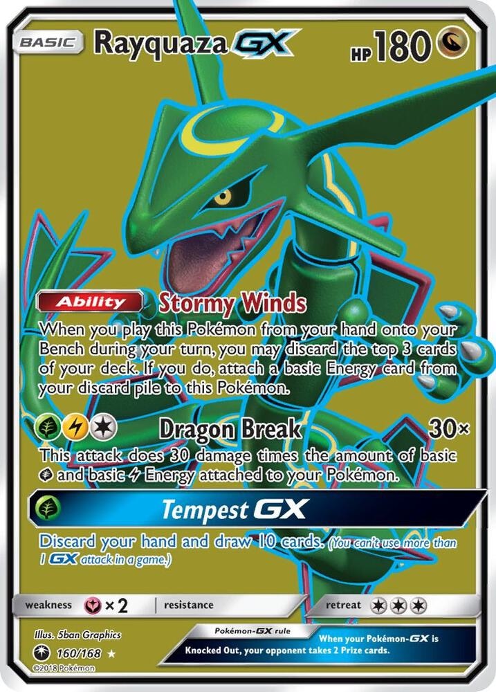 Rayquaza GX Full Art