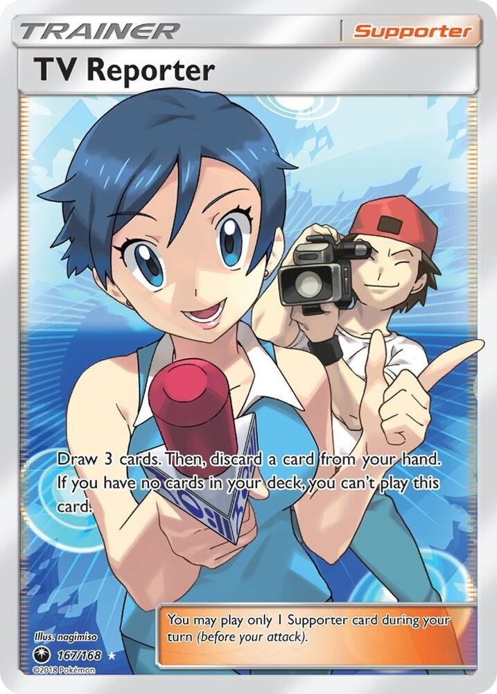 TV Reporter Full Art