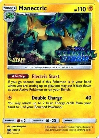 Manectric SM130 Prerelease Staff