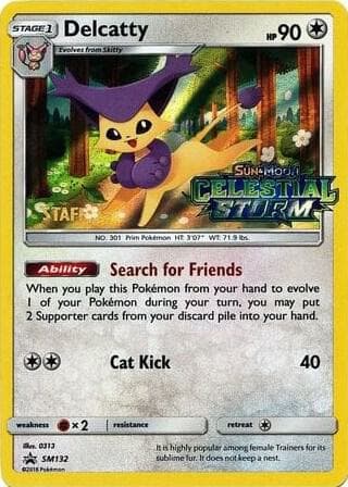 Delcatty SM132 Prerelease Staff