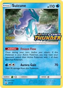 Suicune SM149 Prerelease Staff