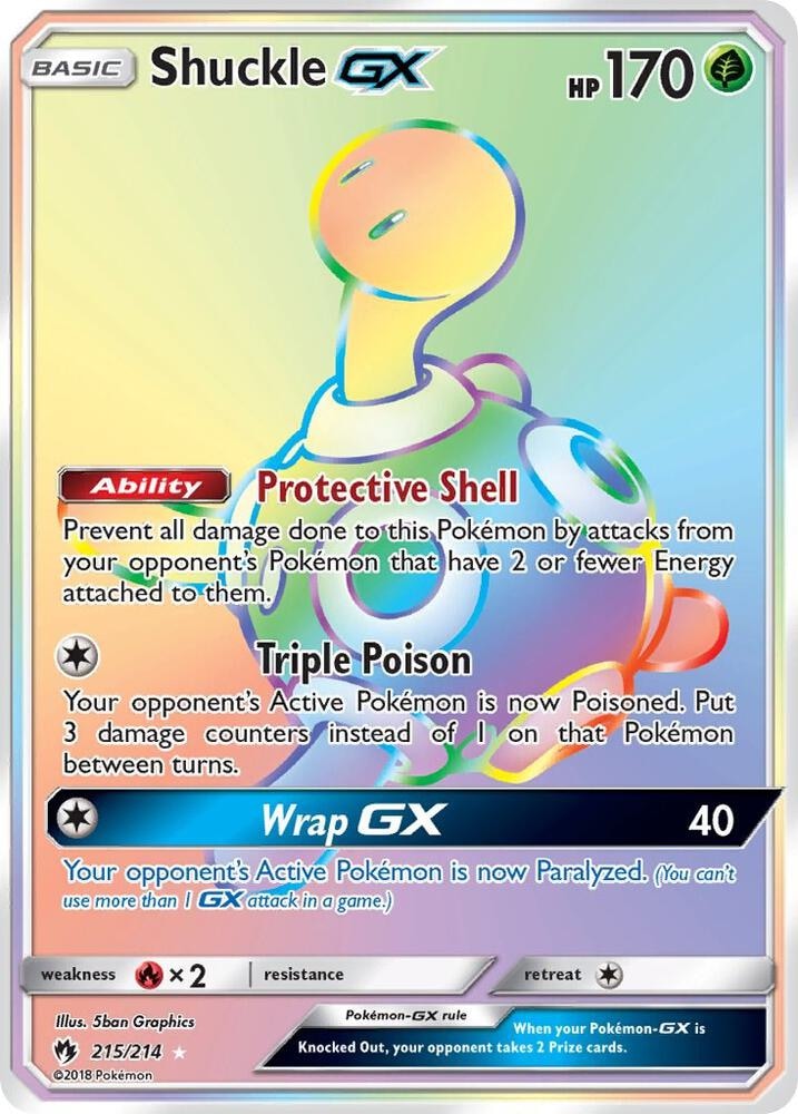 Shuckle GX Secret