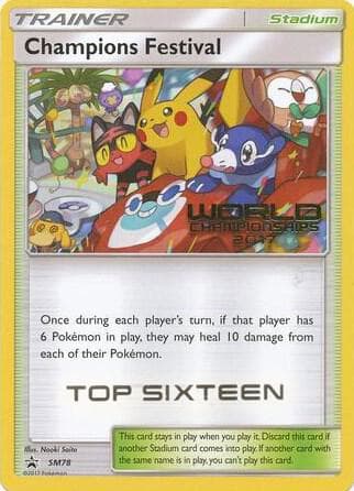 Champions Festival SM78 World Championships 2017 Top Sixteen