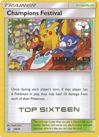 Champions Festival SM78 World Championships 2017 Top Sixteen